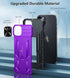 FNTCASE for iPhone 15 Plus Case: Heavy Duty Shockproof Cover with Kickstand | Rugged Military Grade Drop Proof Protection Matte Textured TPU Prote...