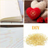 100 Pcs Gold Heart Paper Clips Gold Love Heart Shaped Small Paper Clips Cute Stainless Steel Metal Paper Clips Paperclips Bookmarks for Women Docu...