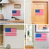American Flag 50 Stars Stencil Template Large Plastic Reusable Star Stencil Template for Painting on Wood Paper Fabric Glass Wall Independence Day...
