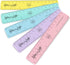 Ashton and Wright - Classic HB Pencils, 15cm Rulers, Erasers, Z-Grip Smooth - Pastel Set of 25...