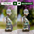 Solar Elephant Garden Decor Statues & Sculptures for Outside, Outdoor Figurine Lights for Patio, Yard, Balcony, Unique Housewarming Ornament...