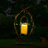 Outdoor Waterproof Flameless LED Pillar Candle with Timer Battery Operated Plastic Flickering Decorative Fake Candle Light for Home Kitchen Hallow...
