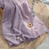 Muslin Swaddle Blanket Baby - Cotton Swaddling Blanket Soft Baby Receiving Blanket Neutral 2Pack(Purple)...