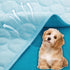 Dog Cooling Mat Cooling Pad Summer Pet Bed for Dogs Cats Kennel Pad Breathable Pet Self Cooling Blanket Dog Crate Sleep Mat Machine Washable...