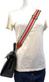 Purse Straps Replacement Crossbody with Brass Hardware 1-1/2 Inch Black Red Offwhite Adjustable Shoulder Guitar Strap for Handbag...