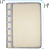 The Beadsmith Seed Bead Treasure Mat – 14” x 11” (35.6 x 27.9cm) – Soft Surface, 7 Compartments, Raised Border – Perfect for Working on Seed Bead ...
