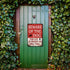 Beware Of Dog Sign Beware Of The Dog The Cat Is Shady Too Tin Sign Funny Dog Warning Metal Signs Dog Signs For Yard Fence Guard Dog Sign Outdoor D...
