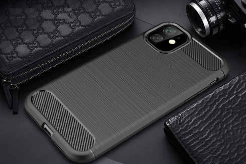 Case Compatible with iPhone 11 Case, Case Compatible with iPhone 11 Cover, Design Back Cover Anti-Scratch Shock Absorption Case for iPhone 11 (Bla...