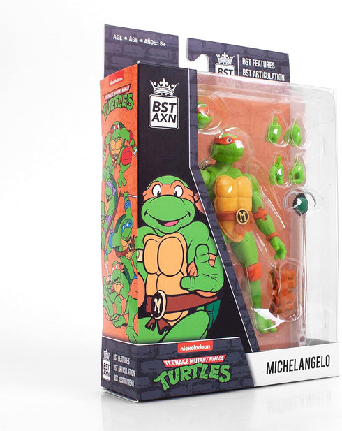 The Loyal Subjects Teenage Mutant Ninja Turtles Michelangelo BST AXN 5-inch Action Figure...
