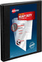 Avery Heavy-Duty Nonstick View 3 Ring Binder, 1/2 inch Slant Rings, 135-Sheet Capacity, Black (05233)...