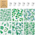 6 Pack Swedish Dishcloths for Kitchen, Absorbent Dish Cloths Swedish Dish Towels with Adhesive Clips, Reusable Paper Towels No Odor for Cleaning H...