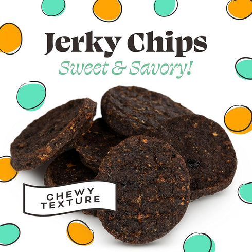 Primal Chicken Jerky Dog Treats Made with Chicken Bone Broth for Dogs, FriendChips Matter Chewy Dog Treat, 4 oz...