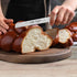 Rite Lite Stainless Steel Challah Knife | Shabbat Table Bread Knife Hallah Serrated Sharp Slicing with Hebrew Blessing Long 13" Shabbos Jewish Hom...