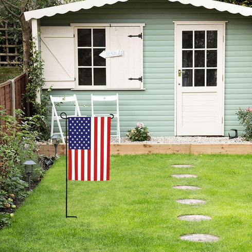 Outdoor 12x18 Inch Double Sided American Garden Flag American 4th of July Decorative Flag Fade Resistant Banner for Yard Lawn Home Decor...