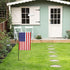 Outdoor 12x18 Inch Double Sided American Garden Flag American 4th of July Decorative Flag Fade Resistant Banner for Yard Lawn Home Decor...