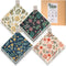 Swedish Dishcloths for Kitchen, 8 Pack Swedish Dish Towels with Clips, Non-Scratch Reusable Paper Towels, Super Absorbent Cellulose Sponge Cloths,...