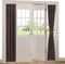 Aquazolax Blackout French Door Curtain Window Coverings for Privacy - Blackout Curtains Drapery Rod Pocket Entry Door Side Panels 25x72 Inches - 1...