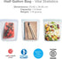 Stasher Stsb03 Silicone Bag, Half Gallon/Large, Transparent...