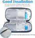 YOUSHARES Insulin Cooler Travel Case - Diabetic Cooler Travel Case Portable Refrigerated Medicine Travel Case for Insulin Pen and Medication Diabe...