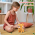 Easfan Walking Monkey Plush Toy Electric Interactive Monkey Stuffed Animal Barking Tail Wagging Head Nodding Monkey Pet Toy Christmas Birthday Gif...