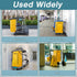 Cleaning Cart Bag Zippered Front Replacement Janitorial Cart Bag 24 Gallon Large Capacity Commercial Cleaning Bags for Cleaning Cart Housekeeping ...