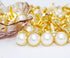 12 x 18mm White Imitation Pearl Brads Paper Fastener for Scrapbooking Card Making Wedding Craft (100pcs)...