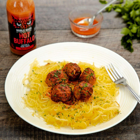 Noble Made Buffalo Sauce, Keto, Gluten Free, Vegan Dipping & Wing Sauce, Low Carb, Dairy Free, Low Calorie, Paleo, Low Sugar, and Whole30 Approved...