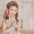 Crystal Headband Bridal Tiara Flower Shape Women's Headpiece Metal Rhinestone Headbands For Girls...