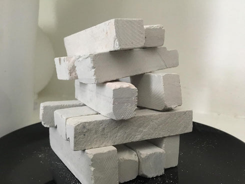 OlgaChalk Thick Slate Pencil Blocks 200 grams...
