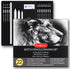 PANDAFLY Drawing Sketching Pencil Set, 22 Piece Pro Art Pencil Kit - Graphite Pencils (12B-2H), Black and White Charcoal Pencils, Charcoal Sticks,...
