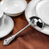 KEAWELL Gorgeous 1 oz. 18/10 Stainless Steel Gravy Ladle, Antique Small Ladle for Stirring, Mirror finished Soup Ladle Spoon and Dishwasher Safe (...