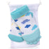 Nuby Soothing Teether Sock, Sky Blue Clouds, 5"...