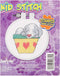 Janlynn 3" Kid Stamped Cross Stitch Kit Round-Sleepy Puppy, Multicolor...