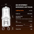 Belleone W10709921 Light Bulb Fit for Whirlpool Microwave Oven - 120V 25W Halogen Light Bulb Fit for KitchenAid Maytag Jenn-Air Over The Stove Ran...