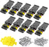 10 Kit 4 Pin Connector, 20-16 AWG Waterproof Electrical Automotive Wire Connector, 1.5mm Series Terminals Male Female Car Harness Plug Sets...