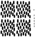 Candy Hand Drawn Lines Wall Decals Peel and Stick for Kids, Baby Bedroom Nursery and Living Room. Adhesive Vinyl Wall Stickers Decor (Black)...