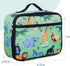 Wildkin Kids Insulated Lunch Box – Durable and Reusable for School & Travel - Wild Animals...