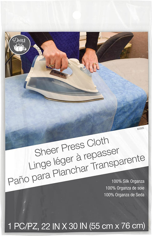 Dritz Clothing Care 82505 Sheer Press Cloth, 22 x 30-Inch...