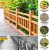 4x4 Post Caps Black(Actual 3.5" x 3.5"), 8 Pack Fence Post Caps with 16 Screws and Easy Installation, Sturdy Waterproof Plastic Deck Post Caps wit...