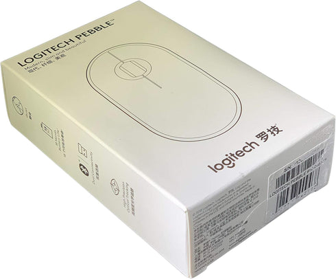 LOGI Pebble M350 Portable Wireless Mouse with Bluetooth or 2.4 GHz Receiver, Silent, Slim Computer Mouse with Quiet Click for Laptop, Notebook, PC...