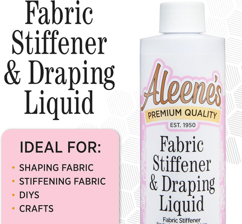 Aleene's Fabric Stiffener & Draping Liquid 8 fl. oz....