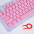 Granvela Keycaps, ABS Keycap Sets for Mechanical Keyboards | 104 Keys | ANSI US-Layout | Macaron | for RGB Backlit | Campatible with 100% 75% 65% ...