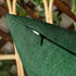 Woaboy Set of 2 Green Outdoor Throw Pillow Covers Decorative Farmhouse Linen Pillowcase Solid Waterproof Cushion Cases for Bedroom Living Room Sof...