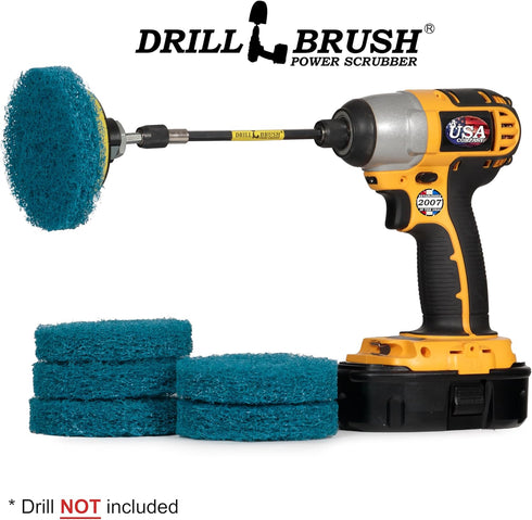 Kitchen Accessories - Cleaning Supplies - Drill Brush - Spin Scrubber - Oven Cleaner - Stove Top Cleaner - Pots and Pans - Kitchen Sink - Hard Wat...