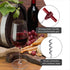 Vertical Wine Bottle Opener - Pack of 3 - Pocket Size Corkscrew - Portable Travel Corkscrew...