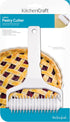 KitchenCraft Lattice Pastry Cutter Wheel, Plastic, White, 21 x 13 cm...