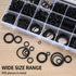850 Pcs O Rings Kit, Rubber O-Rings Seals Assortment Kit, Nitrile Rubber Pressure Plumbing Sealing Washer Gasket O Ring Repair Kit for Faucet, Aut...