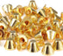 YORANYO 30 Sets 5/16" Height Spikes and Studs 8MM Handbag Feet Gold Color Barrel Spikes Screw Back Punk Studs and Spikes Kit for Clothing Shoes Le...