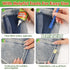 Fabric Glue, Waterproof Clothing Glue Patch Glue Fabric Permanent Adhesive for Rhinestones, Cotton, Felt, Leather, Polyester, Washer/Dryer Safe, 5...