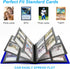 4 Pocket Card Binder for Trading Card, 160 PockeCard Folder Ablum for Cards Collection for Sports Cards, Baseball Cards, Game Cards, Mini TCG Bind...